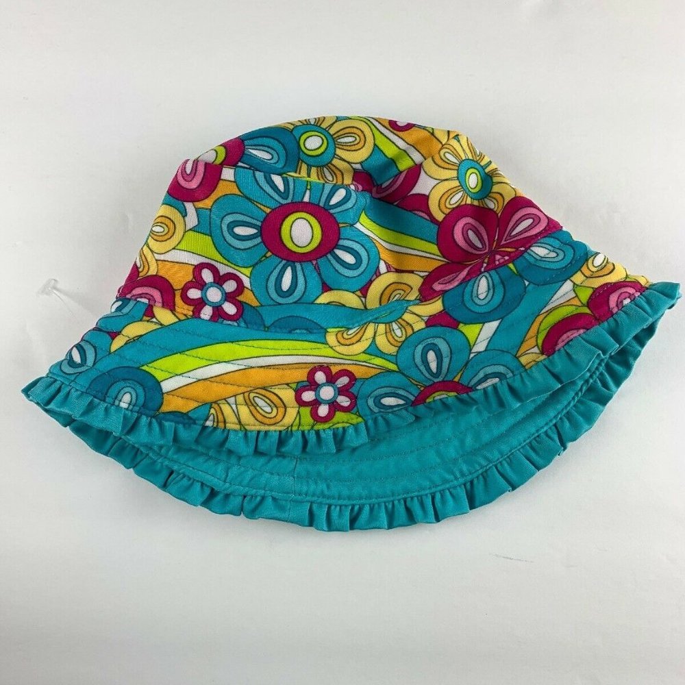 Koala Kids Girls Sun Hat Turquoise Blue